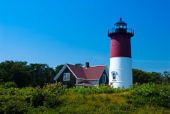 Nauset Light on Cape Cod in Massachusetts